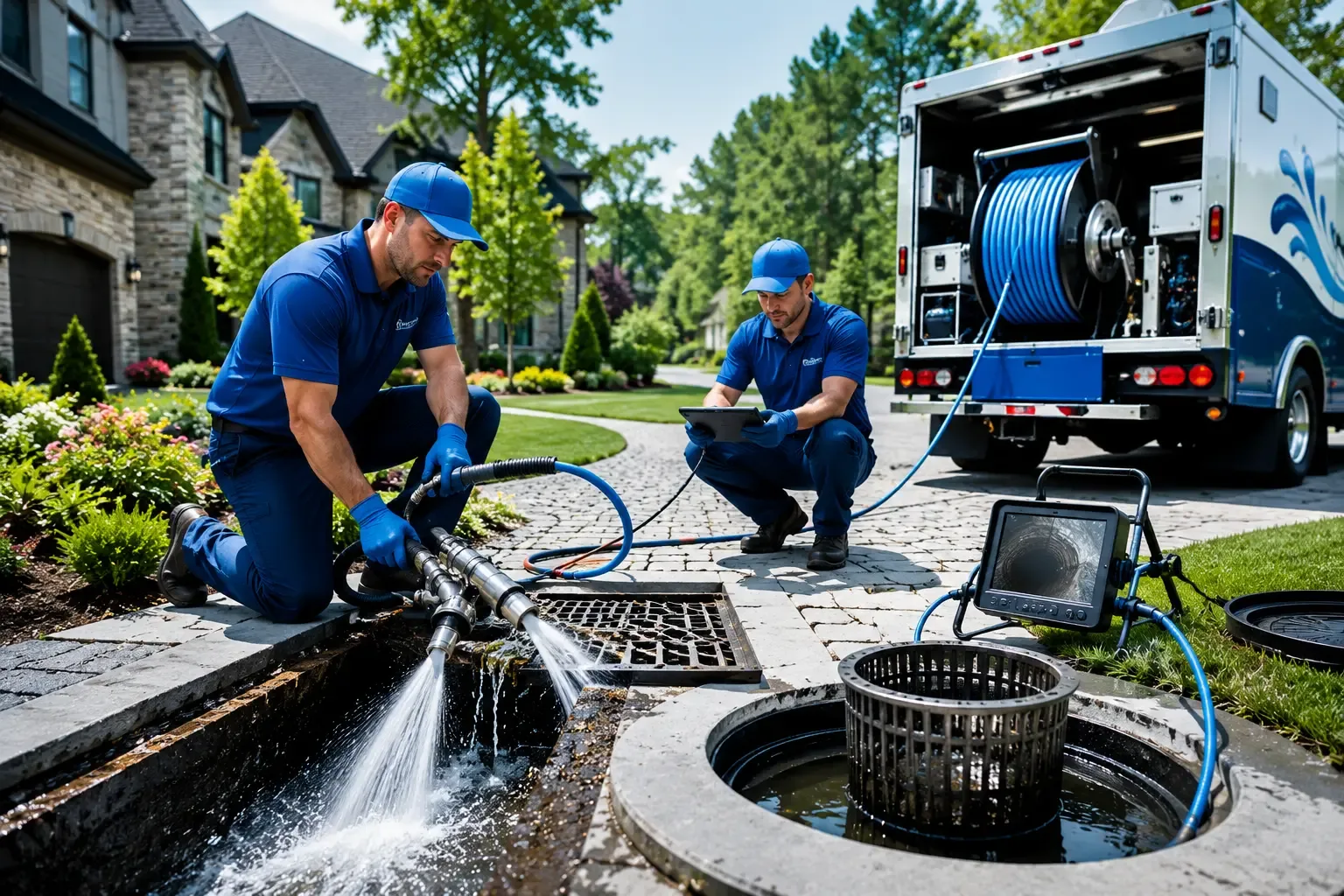 Local outdoor drain cleaning professionals in Green, OH